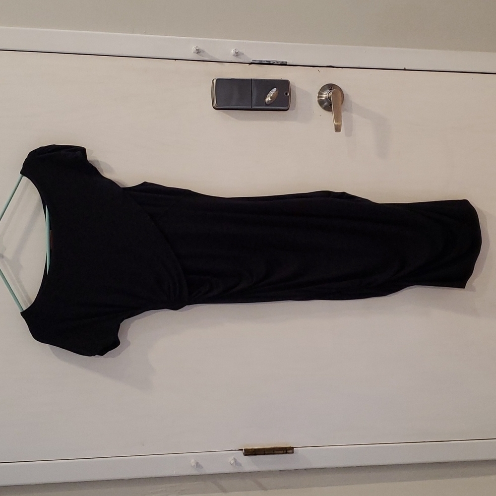 Linq Bodycon Black Dress S